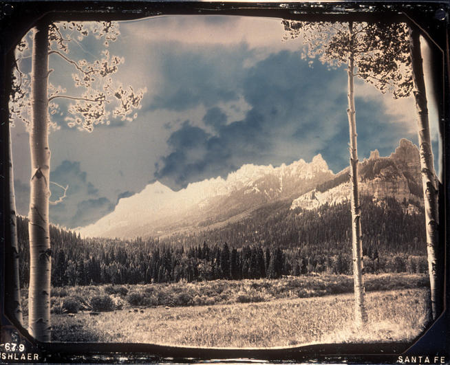 Wetterhorn Peak, Colo., from the Forks of the Cimarron River, July 1996. PHOTOS: ROBERT SHLAER ’63, ’66 GSAS